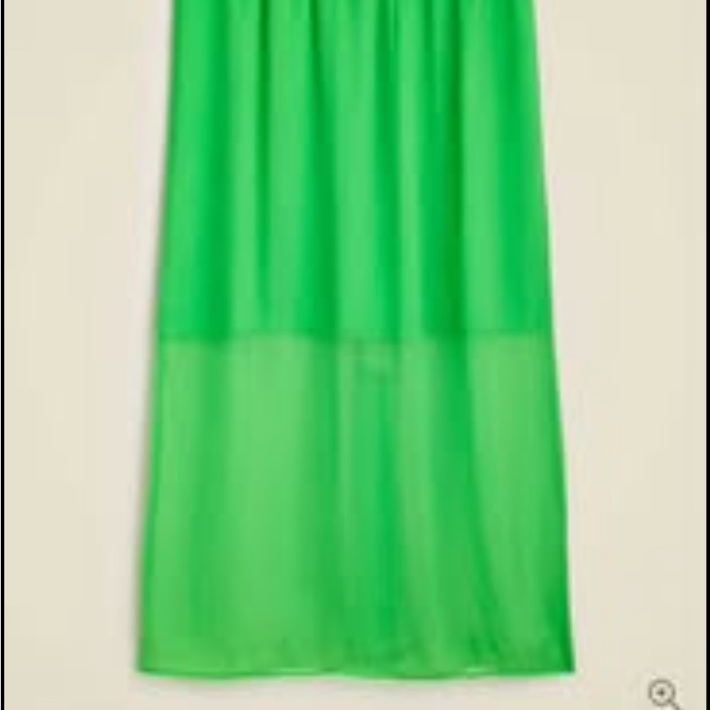 Vibrant Green Maxi Skirt
